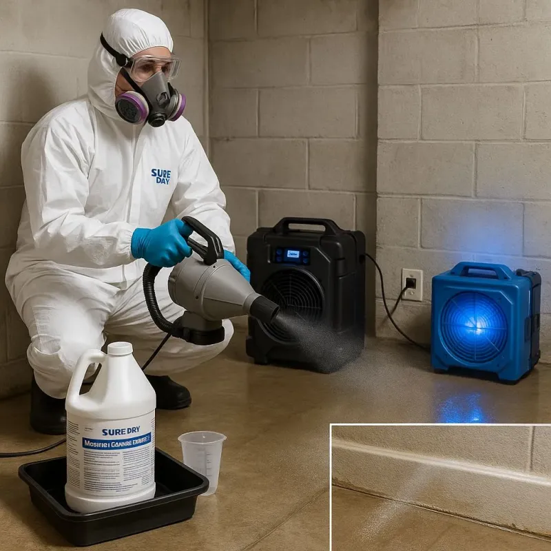 Sanitization and Odor Removal process in Mattoon, IL